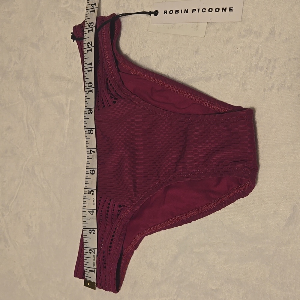NWT Robin Piccone Perla Bikini Color Orchid Size XS - Picture 3 of 7